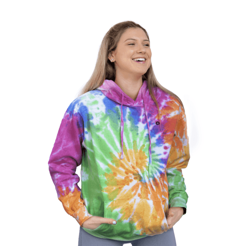 Ladies Aurora Tie-Dye Hoodie