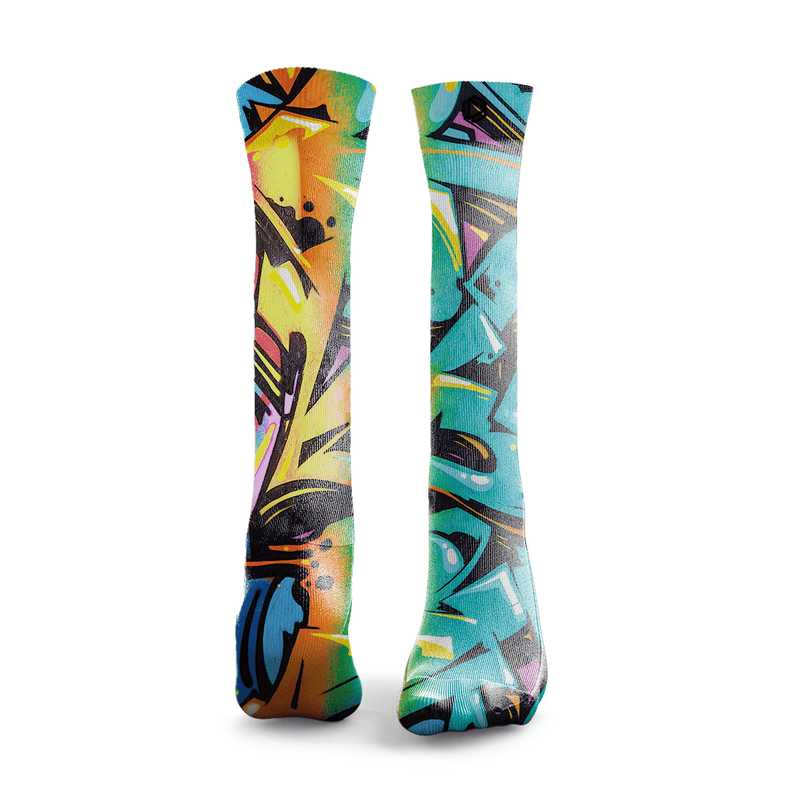 Graffiti Snow Socks